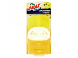 4 MAX Жидкое моющее средство для унитаза с лимонным ароматом 3 x 55 мл